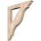 Ekena Millwork Funston Traditional Smooth Bracket, Douglas Fir, 3 1/2"W x 30"D x 34"H BKT04X30X34FST01SDF - alternate 1